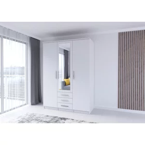 Dulap Szantal 3D - 151x207x59 cm, culori personalizabile, material PAL