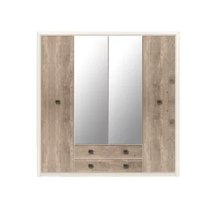 Dulap SZF4D2S koen II 208x56,5x214 cm Pin Arizona /Stejar Nava