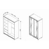 Dulap Tango 1,60 Cremona picture - 2
