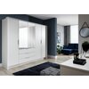 Dulap Togo 255x65x217 cm Alb picture - 3