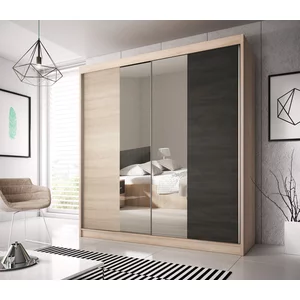 Dulap Venezia - 203x218x61 cm, culori personalizabile, material PAL