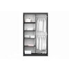 Dulap Vigo 150/65/215 cm Platinium picture - 2