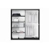 Dulap Vigo 200x65x215 cm Alb picture - 3