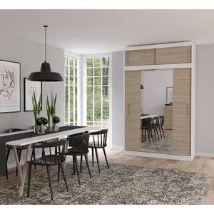 Dulap Vista 01  - 150x200x61 cm, culori personalizabile, material PAL, optional cu extensie
