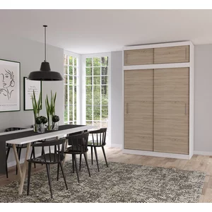 Dulap Vista 06  - 150x200x61 cm, culori personalizabile, material PAL, optional cu extensie