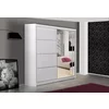 Dulap Vista cu feronerie Hafele și ghidaje aluminiu, pal melaminat, 180x61x215 cm, alb picture - 1