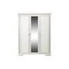 Dulap White 3D(2S) 176x63.5x221 cm  Frasin alb/ Pin Argintiu picture - 1