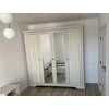 Dulap White 4 Usi 4D(2S) 226x63.5x221 cm Frasin alb/ Pin Argintiu picture - 6