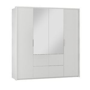 Dulap Wieden 208x65x217 cm Alb