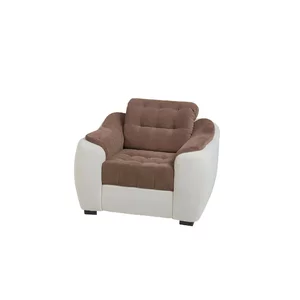 Fotoliu Antonio, cu tetieră reglabilă și cadru din lemn masiv, 90x96x105 cm, culoare la alegere