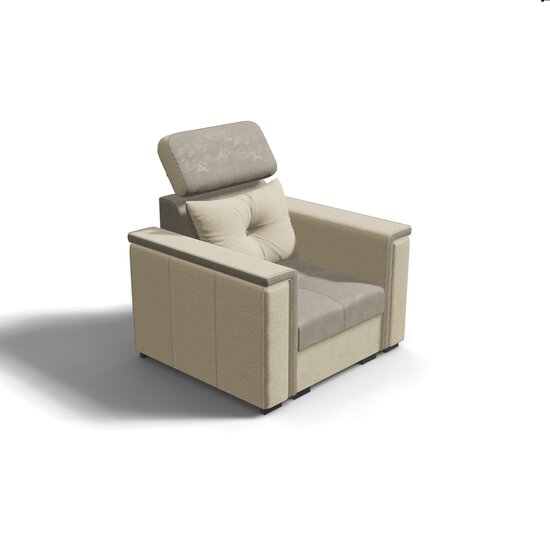 Fotoliu Paris tapițat cu stofă, cu saltea din spumă poliuretanică, 920x800 cm, culoare personalizabilă picture - 3