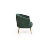 Fotoliu Crown 72x78x80 cm Verde picture - 3