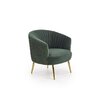 Fotoliu Crown 72x78x80 cm Verde picture - 1