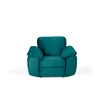 Fotoliu Emila tapițat, catifea moale, design modern, 115x97x88 cm, verde picture - 4