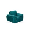 Fotoliu Emila tapițat, catifea moale, design modern, 115x97x88 cm, verde picture - 5