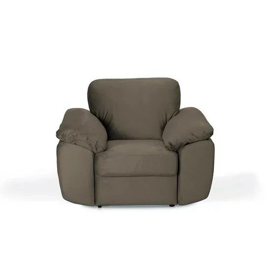 Fotoliu Emily tapițat, catifea moale, design modern, 115x97x88 cm, verde picture - 2