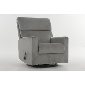 Fotoliu LEONA cu  Recliner rotativ basculant Culoare Gri