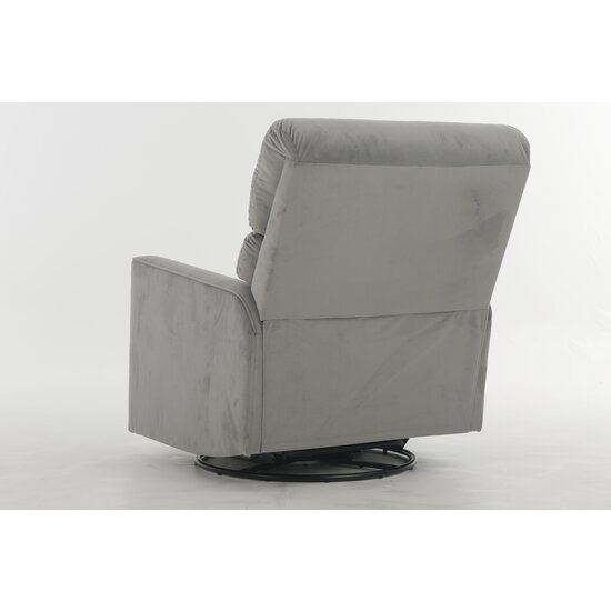 Fotoliu LEONA cu  Recliner rotativ basculant Culoare Gri picture - 5
