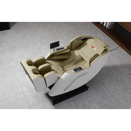 Fotoliu Masaj Crem VD-A002  încălzire, bluetooth, role 3D, airbag corp complet, LED touch, Șină SL-TRACK, picture - 4