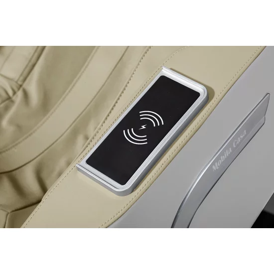 Fotoliu Masaj Crem VD-A002  încălzire, bluetooth, role 3D, airbag corp complet, LED touch, Șină SL-TRACK, picture - 7