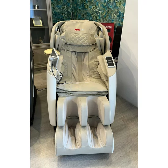 Fotoliu Masaj Crem VD-A002  încălzire, bluetooth, role 3D, airbag corp complet, LED touch, Șină SL-TRACK, picture - 10