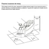 Fotoliu masaj gravitație zero alb, funcție încălzire, bluetooth, role picioare, airbag complet picture - 27