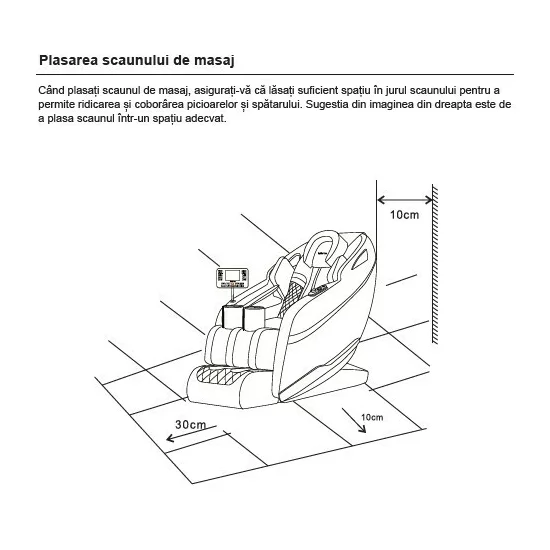 Fotoliu masaj gravitație zero alb, funcție încălzire, bluetooth, role picioare, airbag complet picture - 27