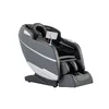 Fotoliu masaj gravitație zero gri, încălzire, bluetooth, role picioare, airbag corp complet, LED touch picture - 1