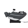 Fotoliu masaj gravitație zero gri, încălzire, bluetooth, role picioare, airbag corp complet, LED touch picture - 2