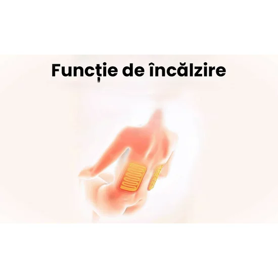 Fotoliu masaj gravitație zero gri, încălzire, bluetooth, role picioare, airbag corp complet, LED touch picture - 25