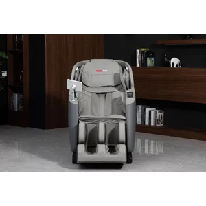 Fotoliu Masaj Gri VD-A002 încălzire, bluetooth role 3D, airbag corp complet, LED touch, Șină SL-TRACK,