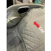 Fotoliu masaj gri cu încălzire, bluetooth role 3D, airbag corp complet, LED touch, Șină SL-TRACK picture - 19