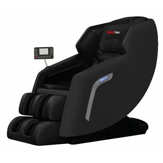 Fotoliu Masaj Negru VD-A002 încălzire, bluetooth, role 3D, airbag corp complet, LED touch, Șină SL-TRACK, picture - 9