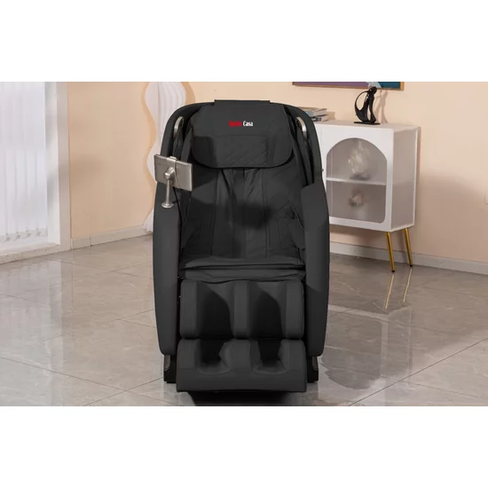 Fotoliu Masaj Negru VD-A002 încălzire, bluetooth, role 3D, airbag corp complet, LED touch, Șină SL-TRACK, picture - 3