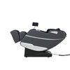 Fotoliu masaj gravitație zero negru/gri, încălzire, bluetooth, role picioare, airbag corp complet, LED touch picture - 2