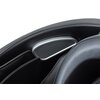 Fotoliu masaj gravitație zero negru/gri, încălzire, bluetooth, role picioare, airbag corp complet, LED touch picture - 6