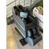 Fotoliu masaj gravitație zero negru/gri, încălzire, bluetooth, role picioare, airbag corp complet, LED touch picture - 11