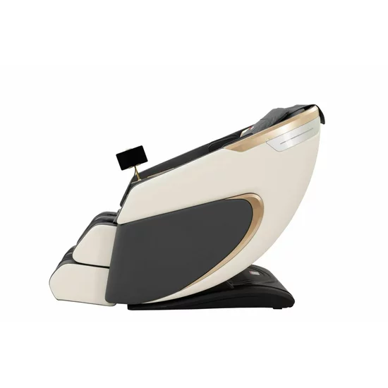 Fotoliu masaj cu functie vocala, încălzire, bluetooth, 6 brate mecanice cu role 3D, airbag corp complet, LED touch, Șină SL lungă picture - 33