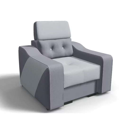 Fotoliu Viena, tapițerie confortabilă din stofă, structură rezistentă, 92x80 cm, culoare personalizată picture - 5