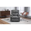 Fotoliu Recliner Manual Dumas Culoare Gri picture - 1
