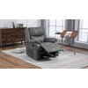 Fotoliu Recliner Manual Dumas Culoare Gri picture - 4