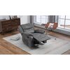 Fotoliu Recliner Manual Dumas Culoare Gri picture - 5