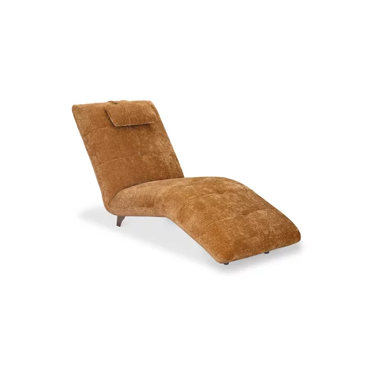 Fotoliu șezlong Rubis, design relaxare, cadru lemn esență tare și PAL, arcuri sinusoidale și poliuretan, picioare metalice H 8,7 cm, 133x166 cm, bej, personalizabil picture - 3