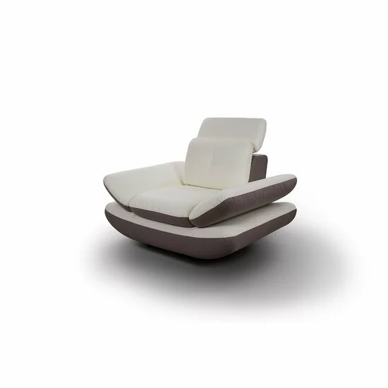 Fotoliu Strategos, spătar reglabil, cadru lemn și poliuretan, 128x118x83-100 cm, personalizabil, diverse culori picture - 7