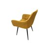 Fotoliu Velvet , stofa Vardo 50x45x87 cm galben picture - 3