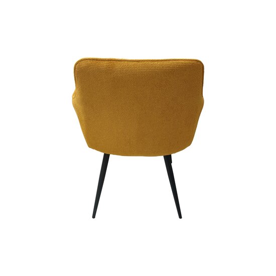 Fotoliu Velvet , stofa Vardo 50x45x87 cm galben picture - 4