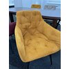 Fotoliu Velvet , stofa Vardo 50x45x87 cm galben picture - 5