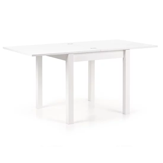 Masă Gracjan extensibilă, blat laminat și picioare MDF, 80-160x80x76 cm, alb picture - 2