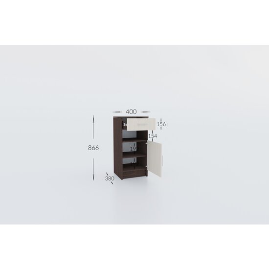 Hol Stephani, design modern, spațiu depozitare optimizat, structură PAL melaminat + MDF, 120x135 cm, Antracit picture - 13