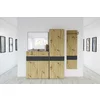 Hol Urban 2, set mobilier hol, dulap spațios cu bară și polite, pantofar, placă cuier și oglindă, PAL melaminat + MDF, 150x196 cm, personalizabil picture - 1